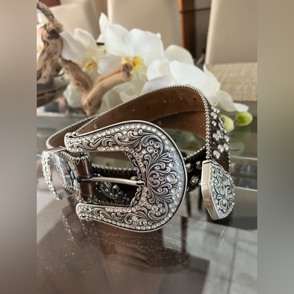 JUSTIN LEATHER BELT